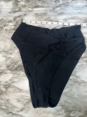 aerie Black High-Waist Bikini Bottoms